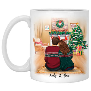 To my husband I wish I could turn back the clock customized mug, Christmas personalized gift for him
