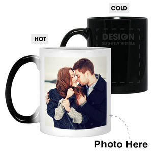 Custom Photo Magic Coffee Mugs