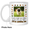 I'll Be Watching You Custom Photo Coffee Mugs