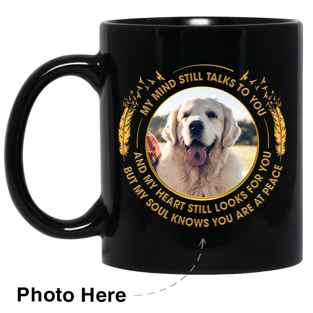 My Mind Still Talks To You Custom Photo Coffee Mugs