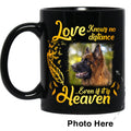 Love Knows No Distance Custom Photo Coffee Mugs