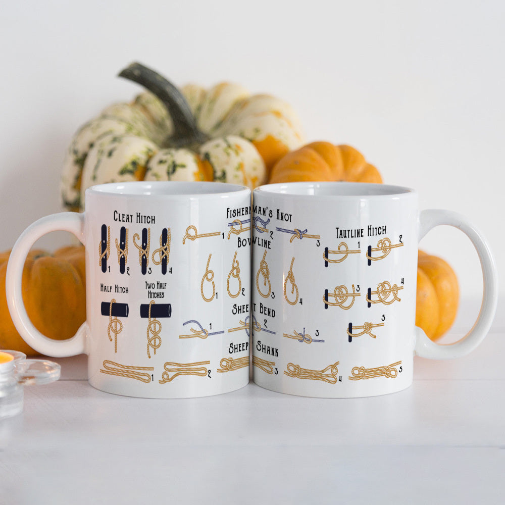 How To Tie Knots Coffee Mugs