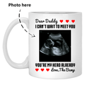 Pregnancy Sonogram Custom Photo Coffee Mugs
