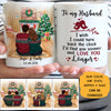 To my husband I wish I could turn back the clock customized mug, Christmas personalized gift for him