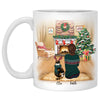 I Work Hard So My Cat Can Have A Better Life Christmas Personalized Mugs