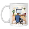 Dear Cat Dad Ver 2 Personalized Mugs