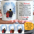 To my husband No matter what happens quote customized mug, personalized Valentine's Day gift for him