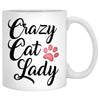 Crazy Cat Lady Personalized Mugs