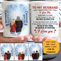 To my husband My best friend My soulmate My Everything quote customized mug, personalized Valentine's Day gift for him