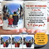 To my husband My best friend My soulmate My Everything quote customized mug, personalized Valentine's Day gift for him