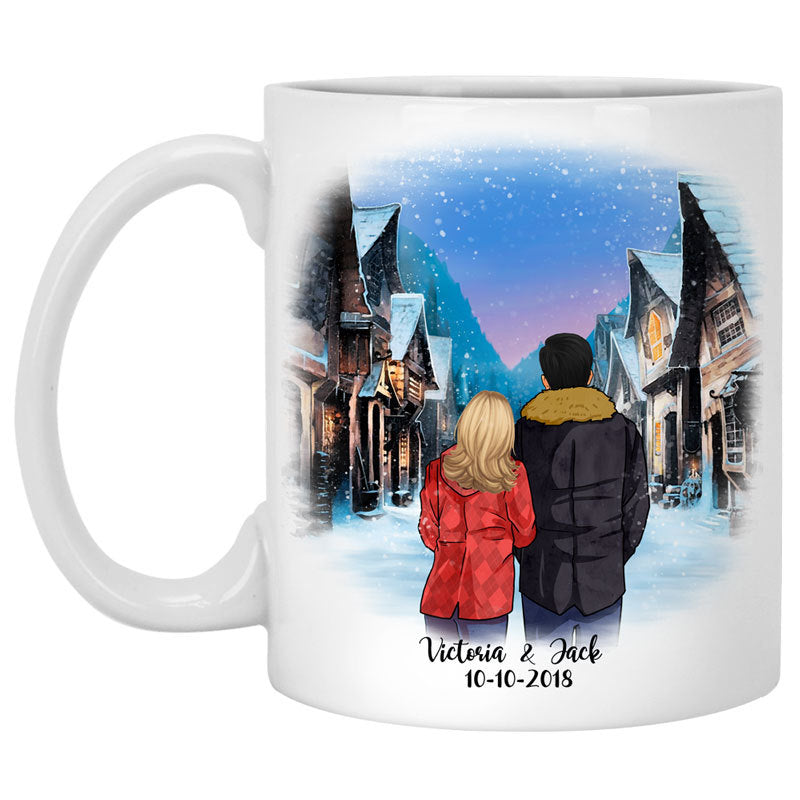 To my husband I love you then I love you still customized mug, personalized Valentine&#39;s Day gift for him