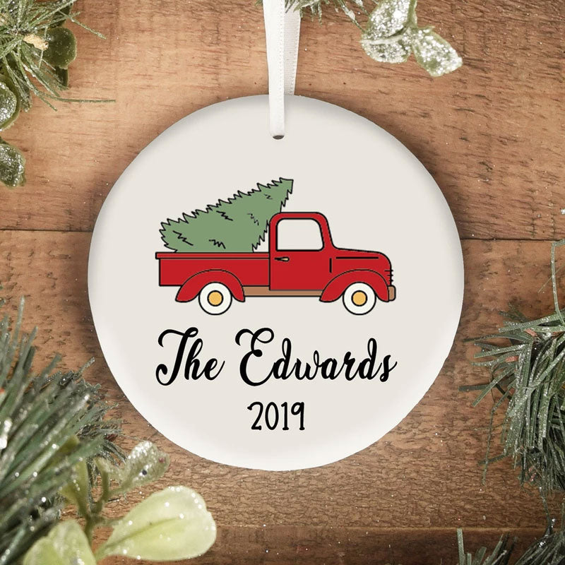 Family Christmas Customized Ornament