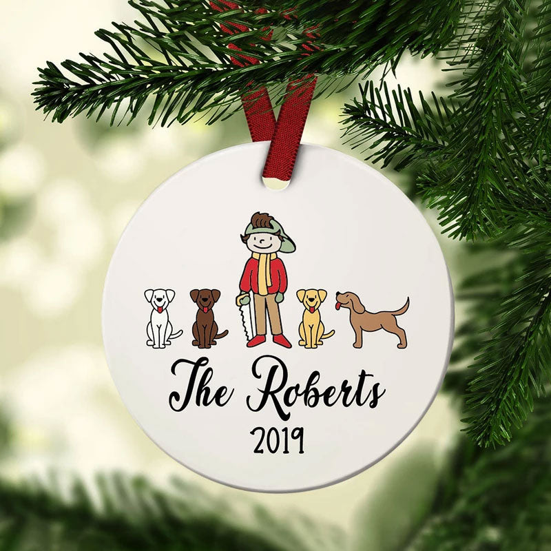 Family Christmas Customized Ornament