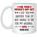 Another Year Father's Day Gift Personalized Coffee Mugs