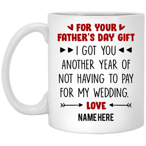Another Year Father's Day Gift Personalized Coffee Mugs