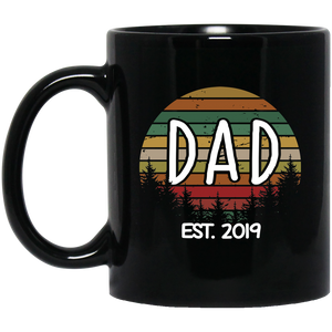 Dad Est 2019 Coffee Mug, First Father's Gift