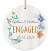 Engaged Circle Ornament