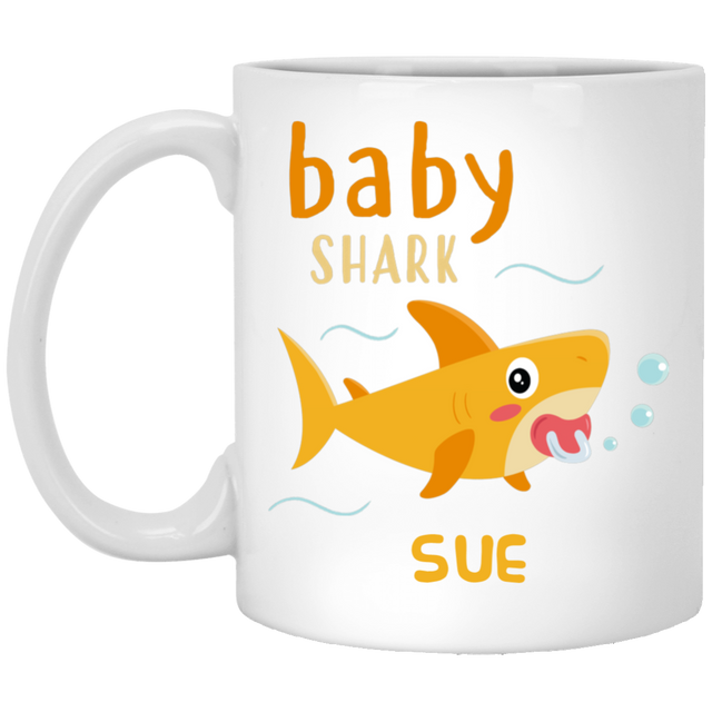 Baby Shark Personalized Coffee Mugs