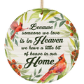 Heaven In Our Home Circle Ornament
