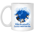 Entrance To Heaven Cats Coffee Mugs
