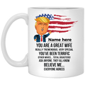 You Are A Great Wife Personalized Coffee Mugs