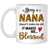 Being A Nana Makes Blessed Coffee Mugs