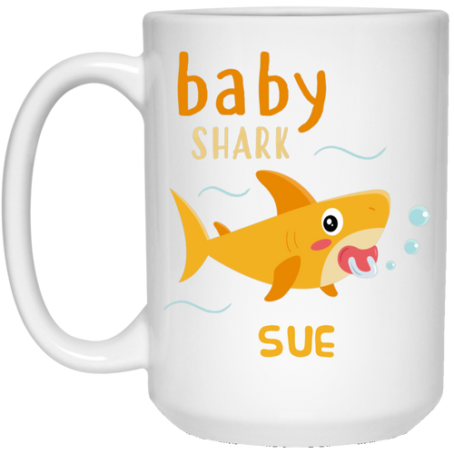 Baby Shark Personalized Coffee Mugs