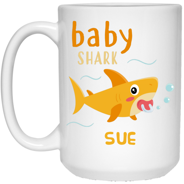 Baby Shark Personalized Coffee Mugs