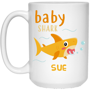 Baby Shark Personalized Coffee Mugs