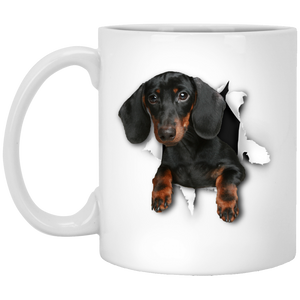 Cute Dachshund 3D Coffee Mugs