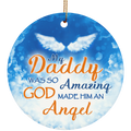 Amazing Daddy Circle Ornament