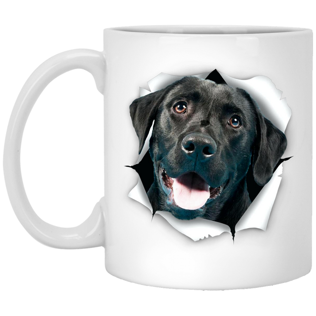 Cute Labrador 3D Coffee Mugs