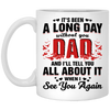 Dad See You Again Personalized Mug, Father Custom Name Memorial Mug