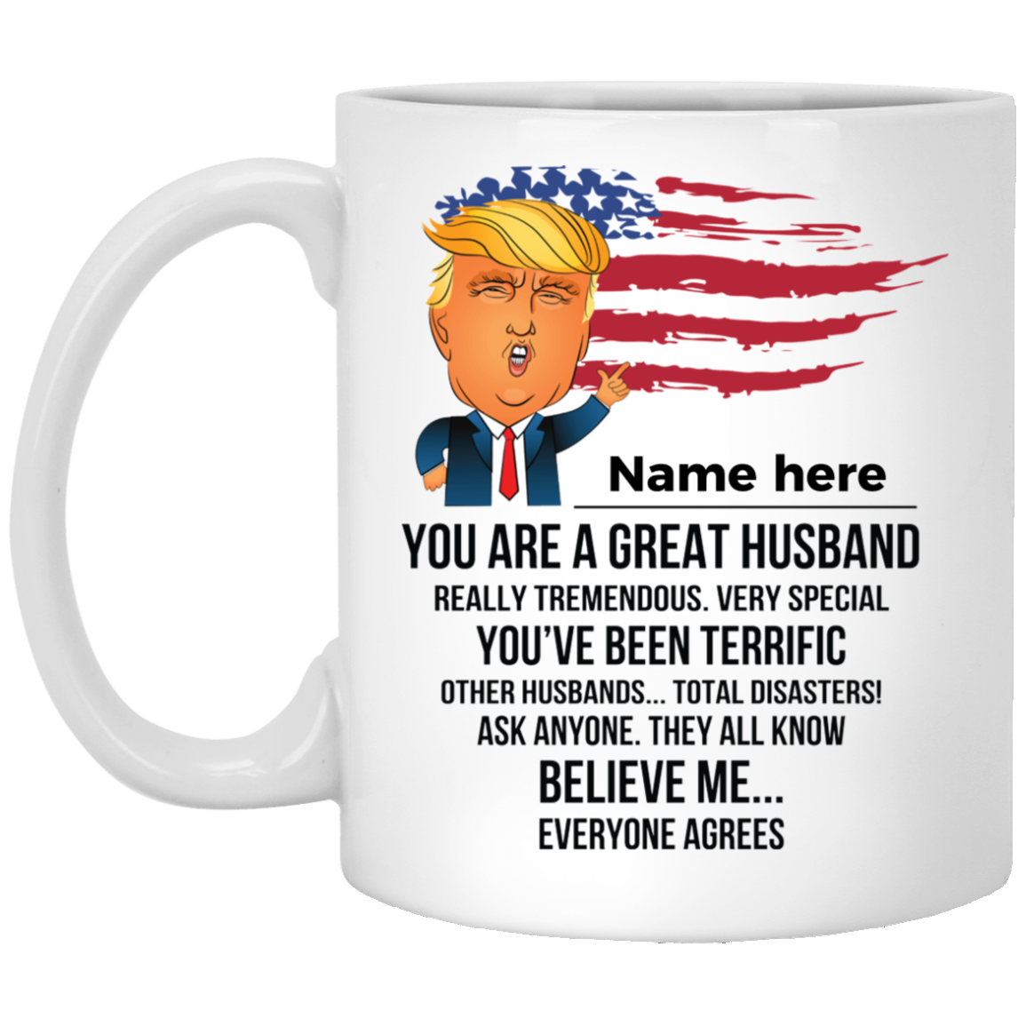 You Are A Great Husband Personalized Coffee Mugs