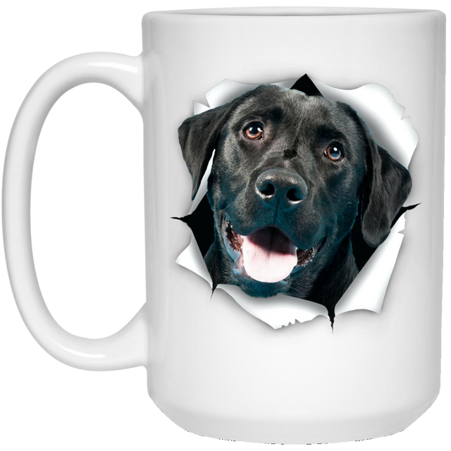 Cute Labrador 3D Coffee Mugs