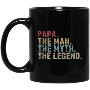 Papa The Man The Myth The Legend Coffee Mugs