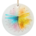 Dragonfly Circle Ornament
