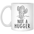 Cactus Not A Hugger Coffee Mugs